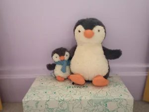 Peanut Penguin - Medium Jellycat photo