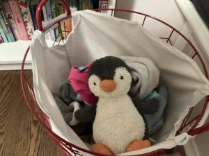 A photo of Peanut Penguin - Medium Jellycat taken by Luxebunny10