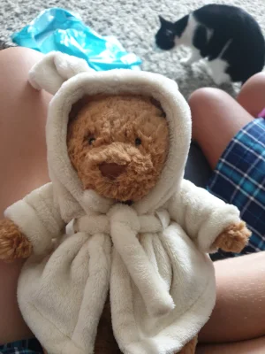 Bartholomew Bear Bathrobe Outfit Jellycat | Jelly Journal