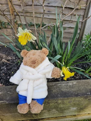 Bartholomew Bear Bathrobe Outfit Jellycat photo uploaded by Ilovejelly