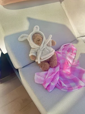 Bartholomew Bear Bathrobe Outfit Jellycat photo uploaded by meggarrod