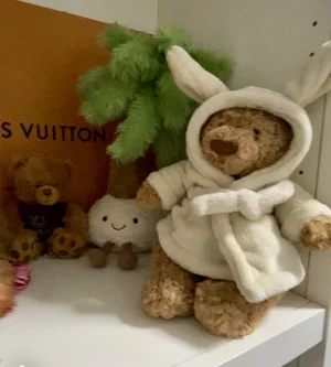 Bartholomew Bear Bathrobe Outfit Jellycat photo uploaded by PinkLotus2023