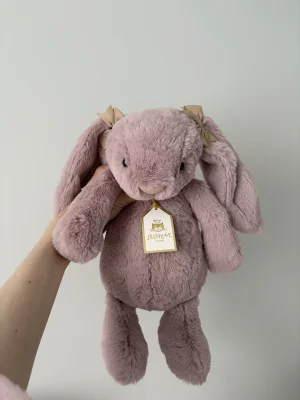 Bashful Luxe Bunny Rosa Jellycat photo
