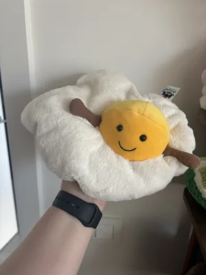 Amuseables Fried Egg Jellycat photo uploaded by the_jelly_jungle