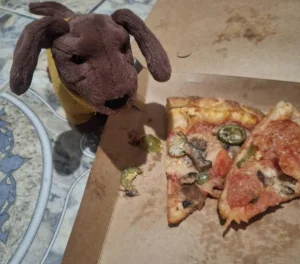 Sweater Sausage Dog - Chocolate Jellycat photo