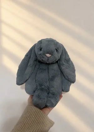 Bashful Dusky Blue Bunny - Medium Jellycat photo