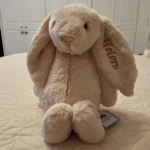 Personalised Bashful Blush Bunny Medium Jellycat photo