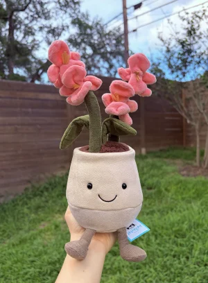 Amuseables Pink Orchid Jellycat photo