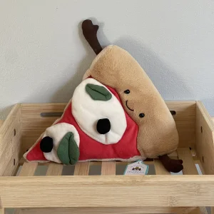A photo of Amuseables Slice of Pizza Jellycat taken by charlotteriddettepage
