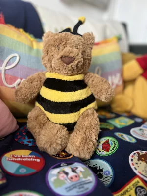 Bartholomew Bear Bumblebee Jellycat photo uploaded by Megan_Daffodil
