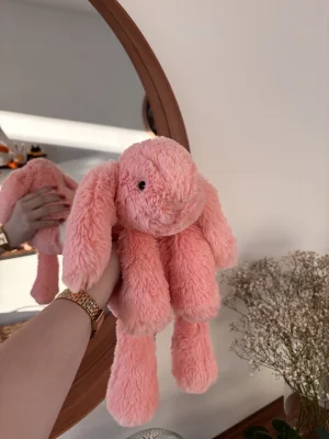 A photo of Smudge Apricot Rabbit Jellycat taken by the_jelly_jungle