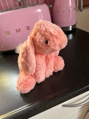 A photo of Smudge Apricot Rabbit Jellycat taken by fien